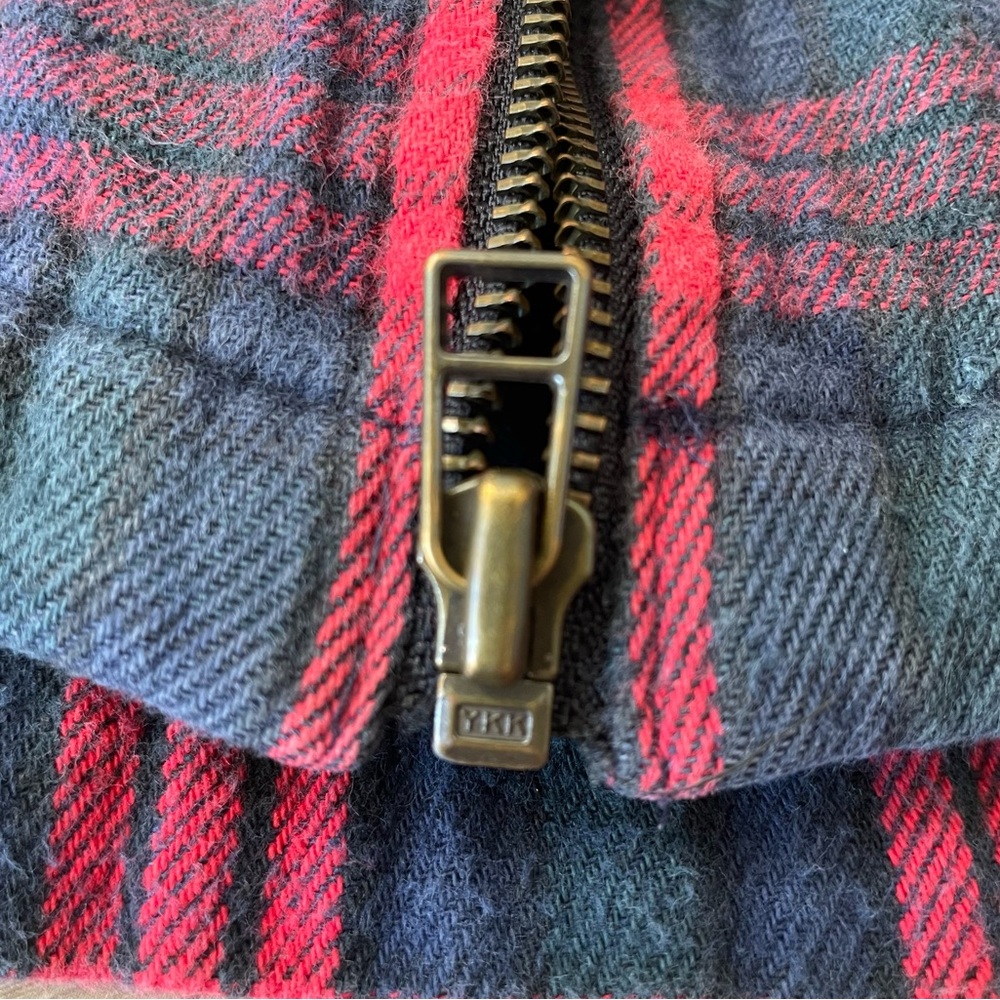 St. John’s Bay Wilderness Lodge Vintage Plaid Zip Up Shirt Jacket - Picture 5 of 6